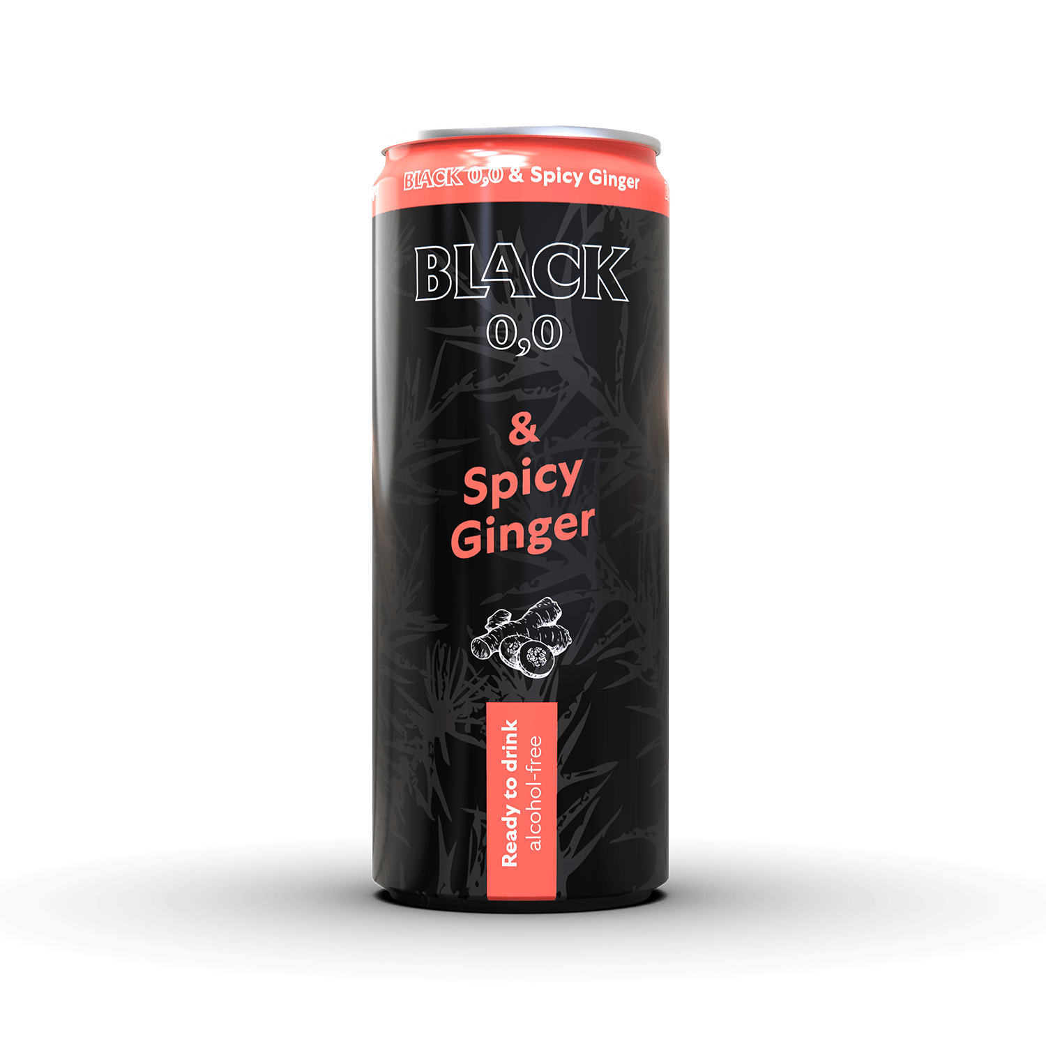 Ready-to-Drink: BLACK 0,0 & Spicy Ginger