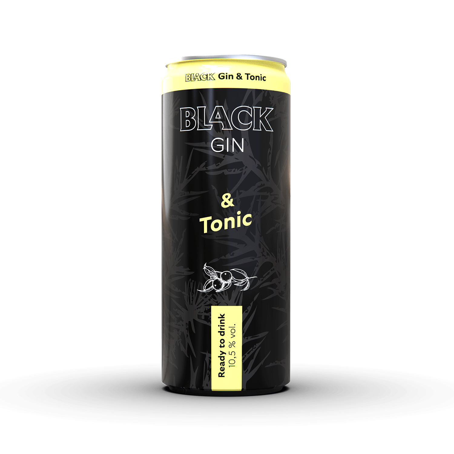 Ready-to-Drink: BLACK GIN & Tonic