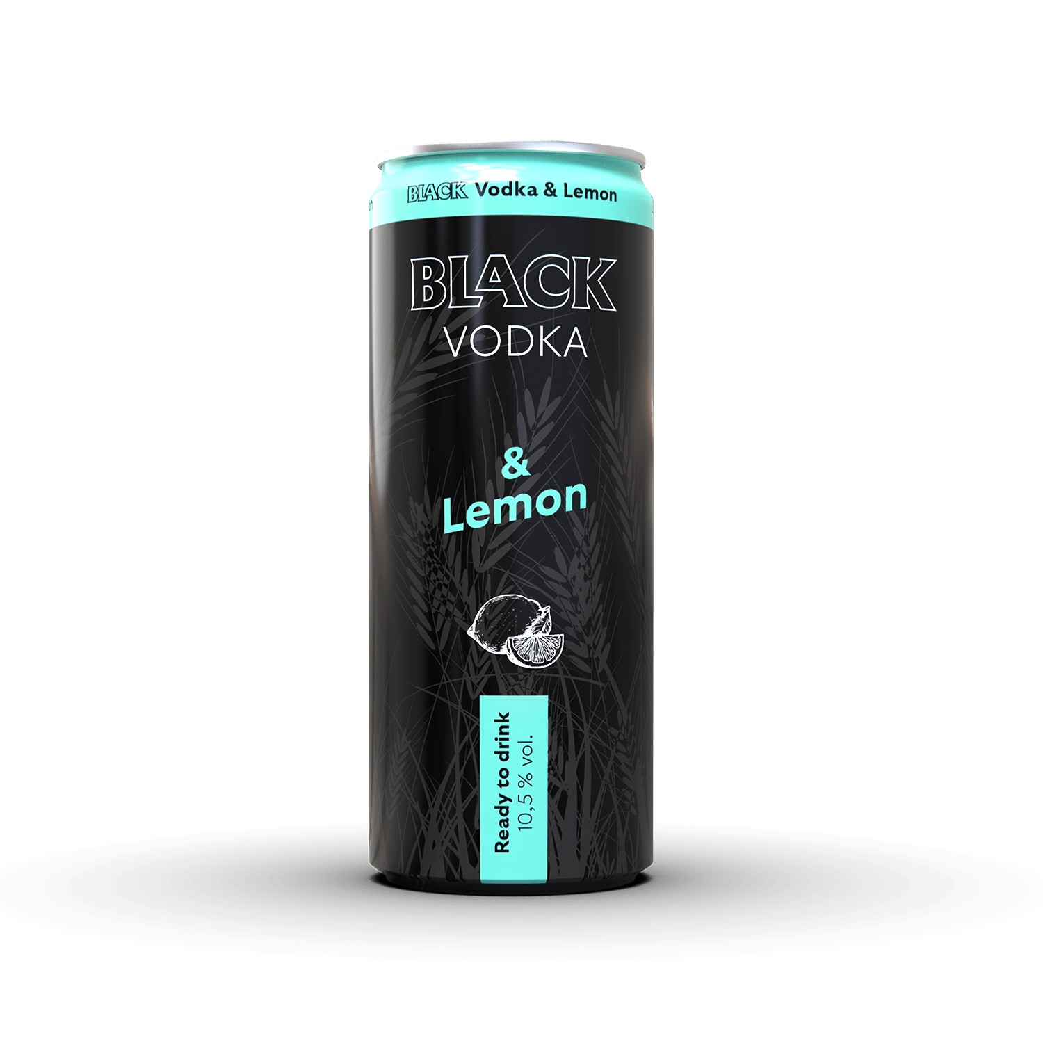Ready-to-Drink: BLACK VODKA & Lemon