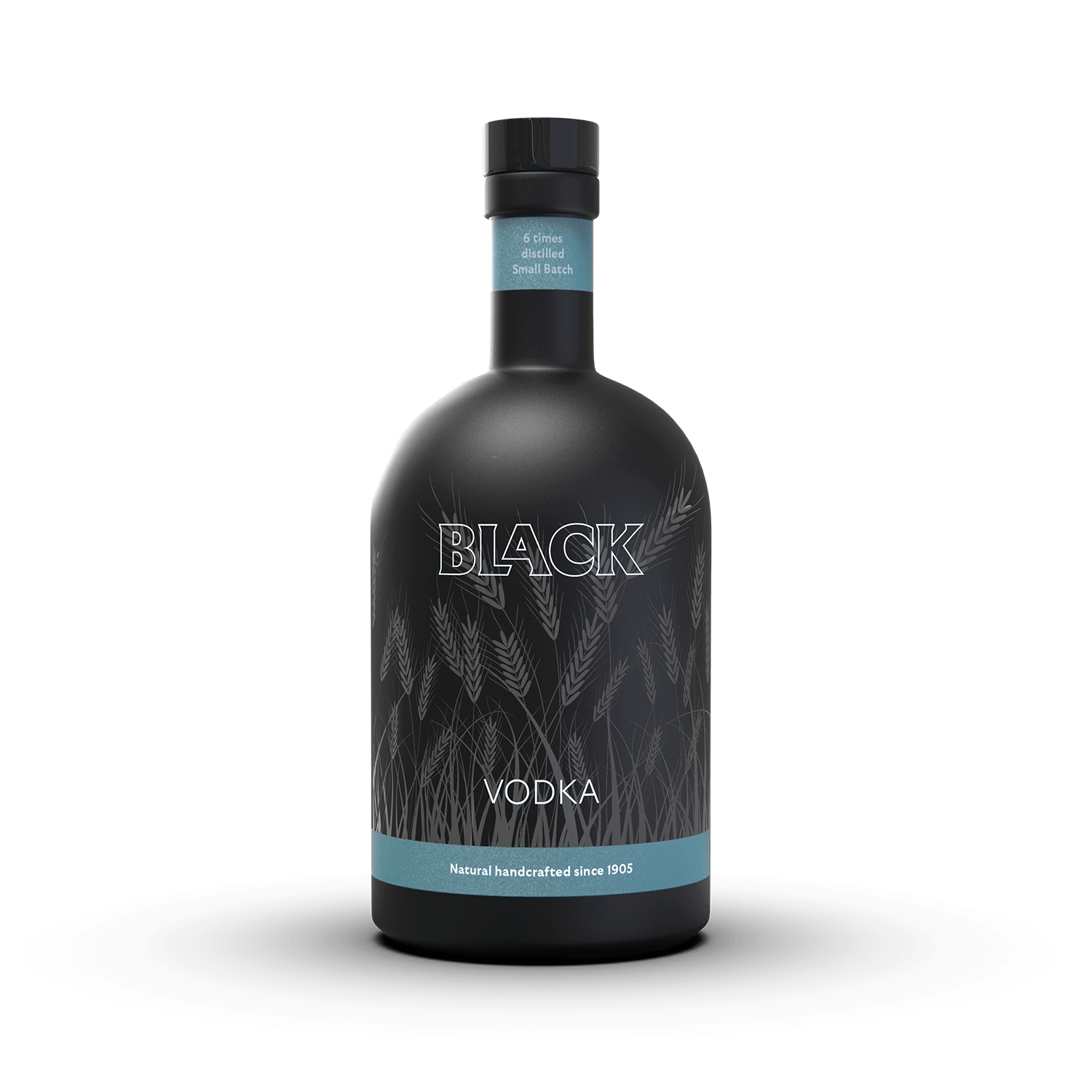 BLACK VODKA – 40 % vol. Sechsfach destilliert