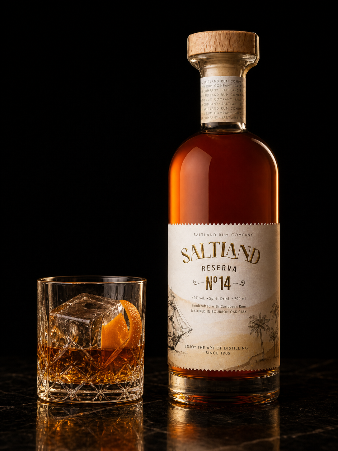 Saltland No. 14 Rum